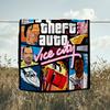 1PC Theft Auto Blanket Flannel Throw for Sofa, Indoor, Camping, Living Room, Office, Chair, And Bed Soft Birthday Christmas Gift