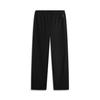 Li-Ning Water-Resistant Solid Color Loose Comfortable Wide-Leg Straight-Cut Casual Pants Men Bottoms Black AYKUA15-1