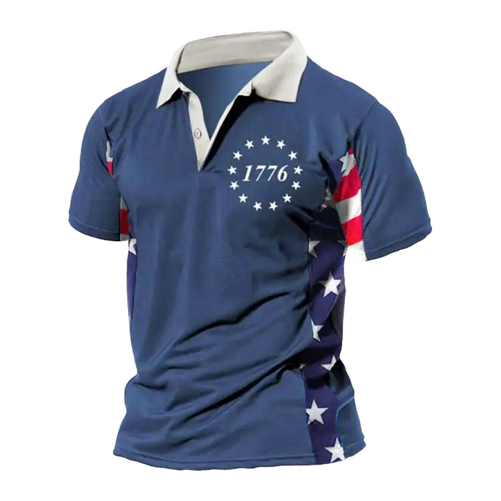 

Men s Summer Leisure Breathable Short Sleeved Tops Shirt Top XXXXXL