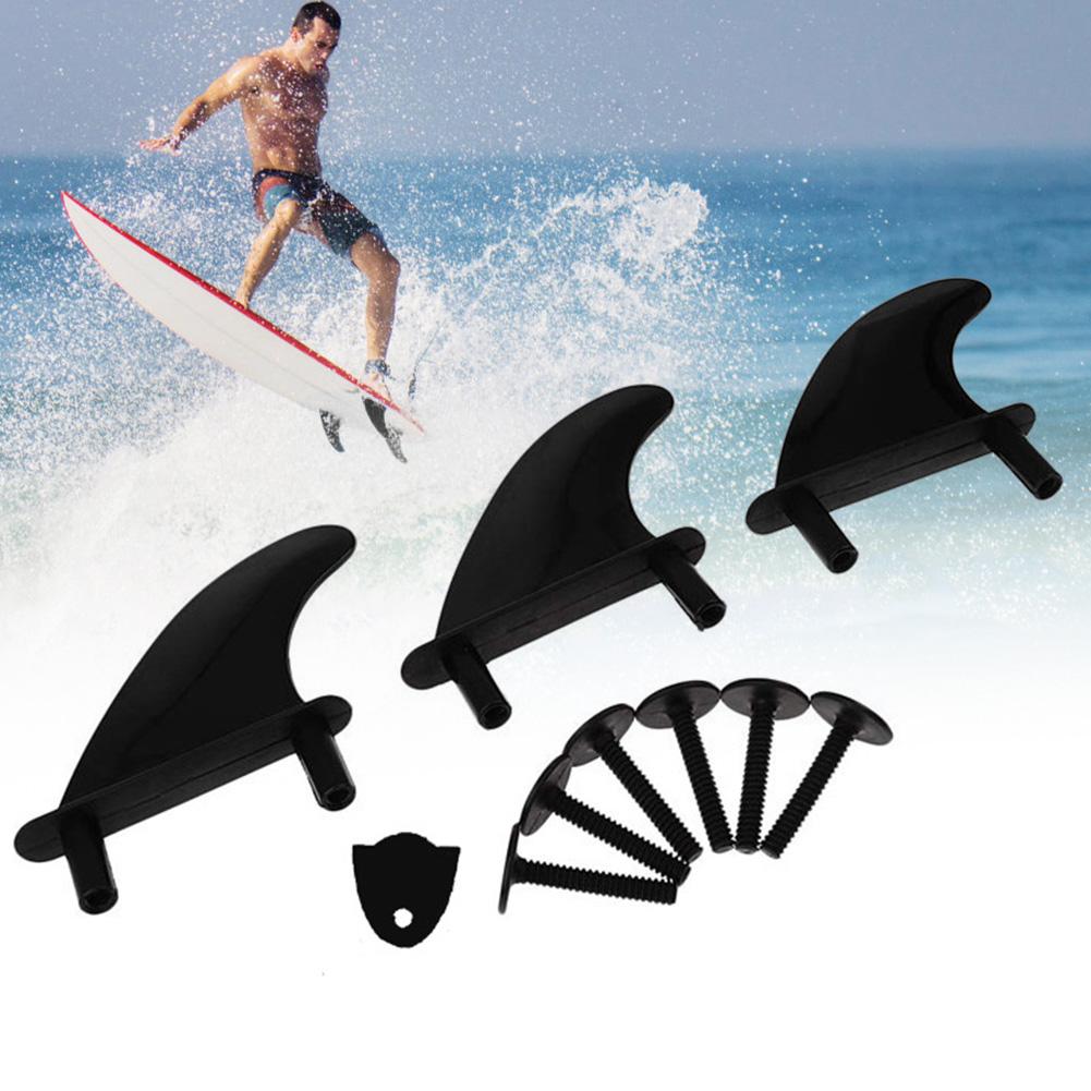 Set Of 3 Replacement Paddle Board Fin, Quick Release Detachable Stand Up Paddleboard Fin, Surfing Watershed Fin, Stand Up Paddleboard Tail Rudder
