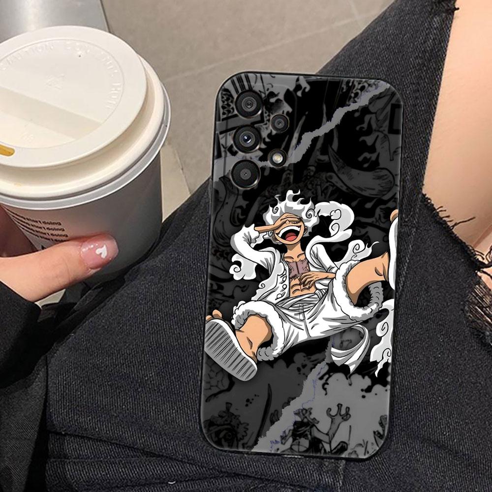 One Piece Gear 5 Luffy Phone Case For Samsung A73 A72 A71 A57 A56 A55 A54 A53 A52 A51 A37 A36 A33 A32 A23 A22 A16 A15 A14 Case