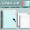 Comfort Grip Thick Ring Binder Notebook, B5/A4 Loose-Leaf Refill, Ideal for Junior High Students