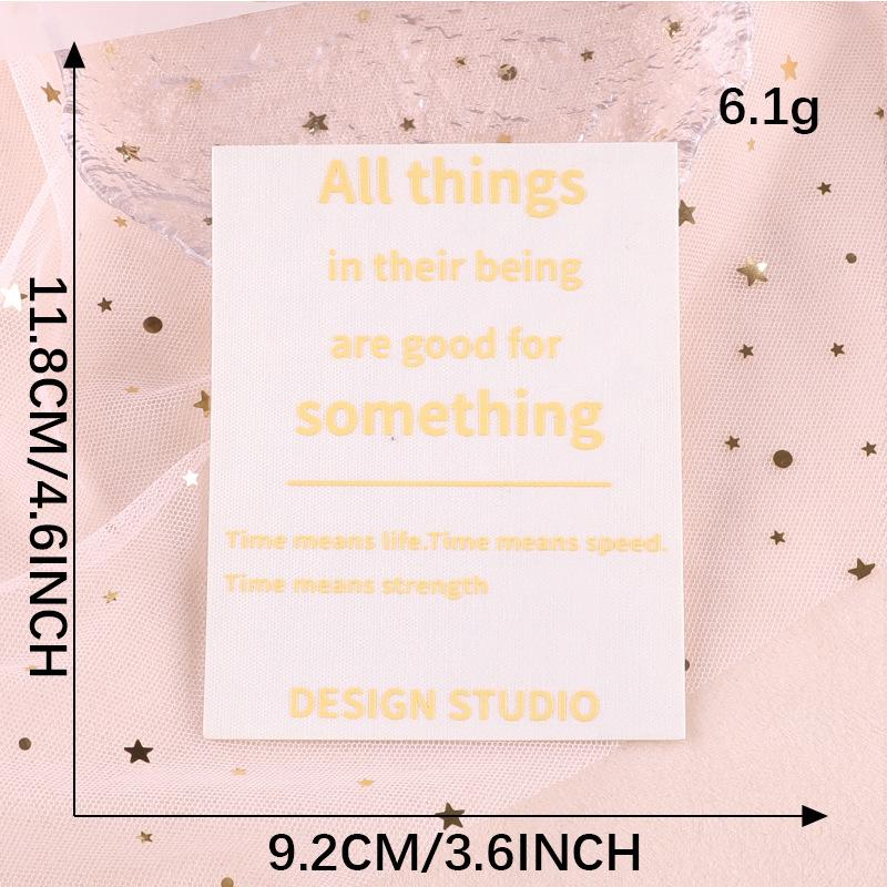 Hole Repair Sticker Accessories Offset Printing Flower Cloth Label Self-Adhesive Leather Jacket Down Jacket Patch Sticker English Letter Cloth Sticker