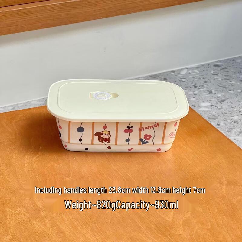 Handun Chipmunk Ceramic Bento Box