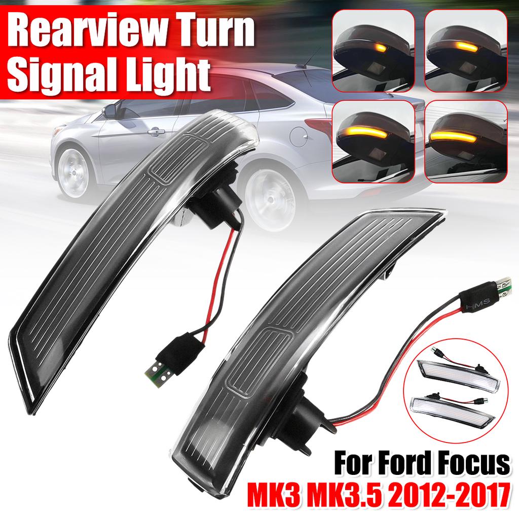 thumbnail image 2 of LED Mirror Turn Signal Light For Kia Sportage 2011-2016 - Side Mirror Indicator Housing Cover (Pair) 2 of 14