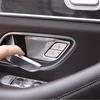 ABS Silver Door Lock Button Cover Trim For Benz A B GLB GLE GLS Class W177 +