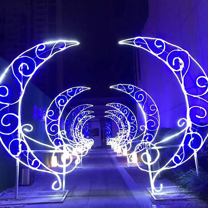 

Glowing Moon Art Lamp - Decorative Landscape, Wedding, and Courtyard Lighting