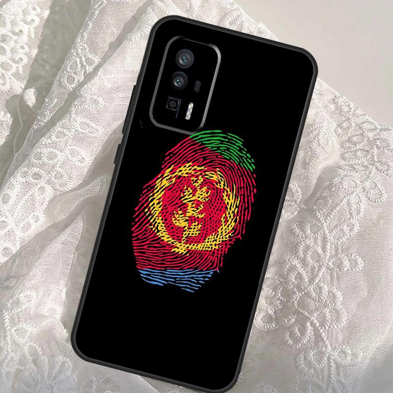 Eritrea Flag Case For Xiaomi 13T 14T Pro 12T 11T 13 14 Ultra POCO X6 Pro M6 X3 X5 M5s F3 F5 F6 Cover