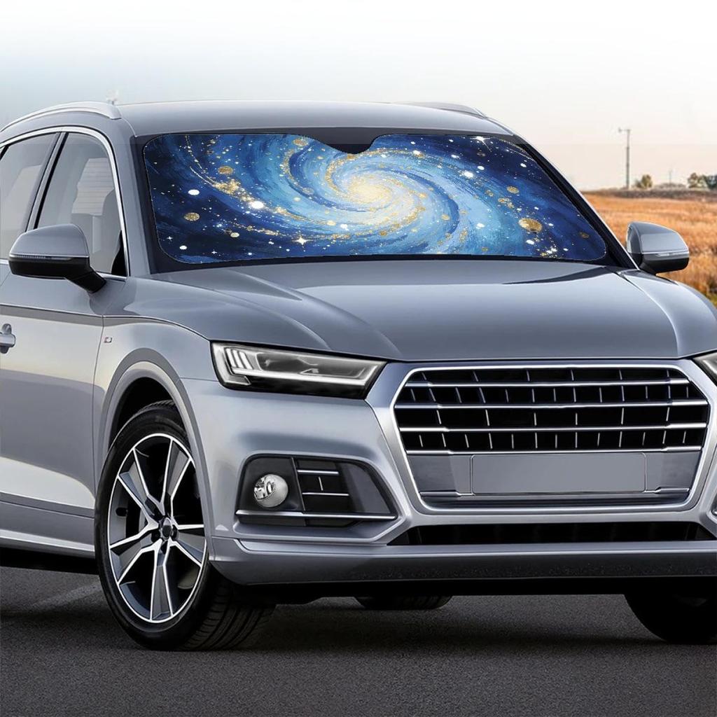 Temu Universal Foldable Starry Sky Car Windshield Sunshade