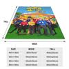 Throw Blanket The Wiggles Micro Fleece Blanket Four Sizes Blanket Comfortable For Bedroom Nice Gift