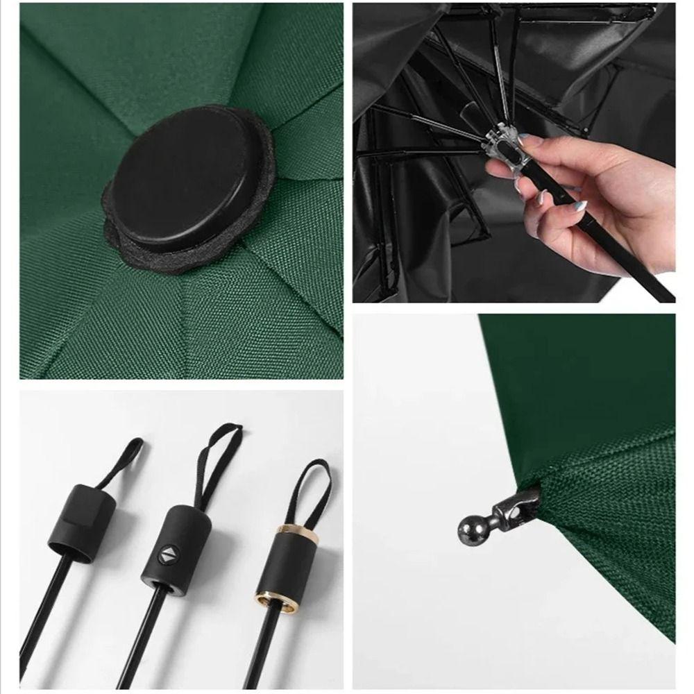 Anti UV Parasol Umbrella 8 Ribs Rain Sun Umbrella New Automatic Umbrella  Unisex