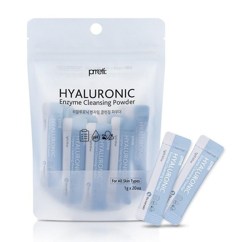 Pretti Hyaluronic Enzyme Cleansing Powder, 1g, 20 pcs
