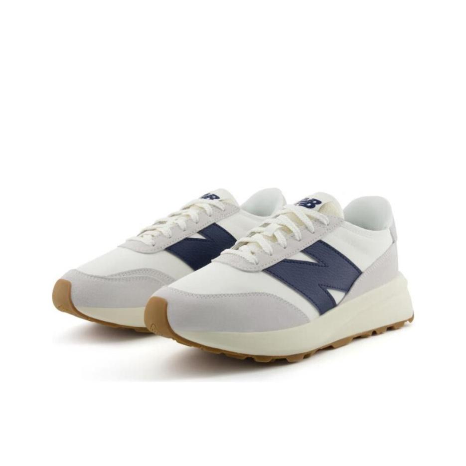 New Balance 370 Unisex Sea Salt/NB Navy U370CD