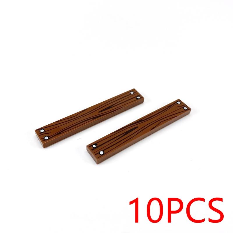 MOC Printed Tile ToyCompatible Brick Accessories Building Blocks City PC Phone Clock Pizza Parts Bricks Children Kids