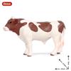 Oenux Simulering Søte Gårdsdyr Melkeku Kveg Kalv Angus Okse Okse Bøffel Modell Actionfigurer Pedagogisk Søt Leke Barnegave