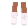 1 Pair Doll Shoes Flat Shoes for 14 Inch 32-34cm BJD Doll Gifts for Girls