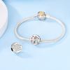 Charms Original Copper Heart Girl Hugging Dog Beads Fit Bracelet Women Jewelry Diy Fine Gift Accessory