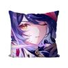 Kujo Sara Animation G-Genshin I-Impact Pillow Case Square Pillow Bedroom Sofa Leisure Comfort Living Room Home Decoration 40X40