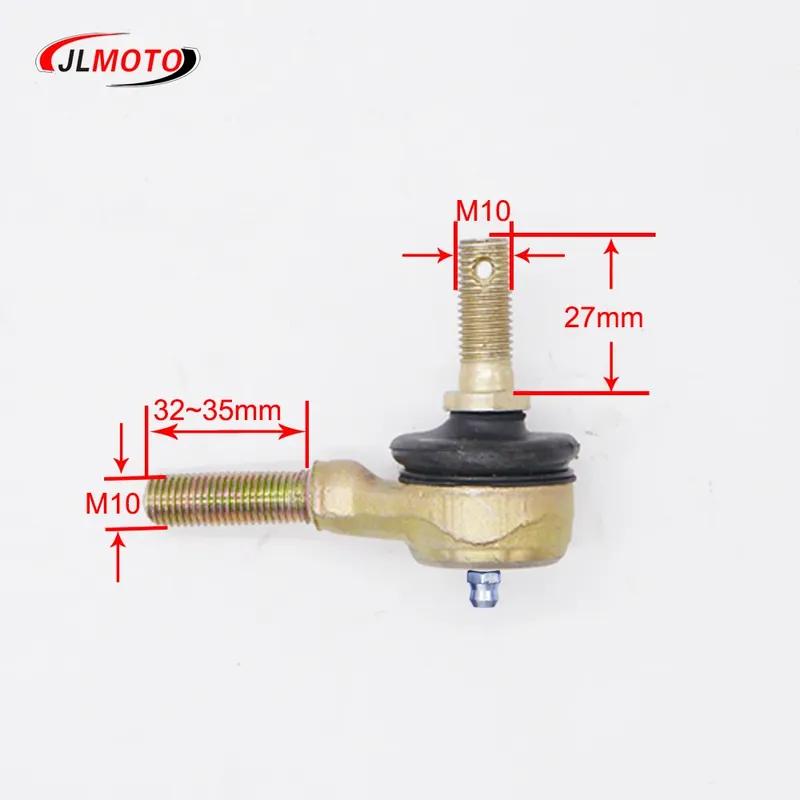 1 Paar M10-M10 Spurstangenkopf-Sätze Kugelgelenk-Schmiernippel Passend für China Elektrisches ATV 50cc 110cc 150cc 200cc 250cc 300cc Buggy