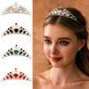 1Pcs Headpiece Rhinestone Alloy Crown Bride Princess Crown Wedding Accessories Crown Hair Accessory Cake Decoration Crown