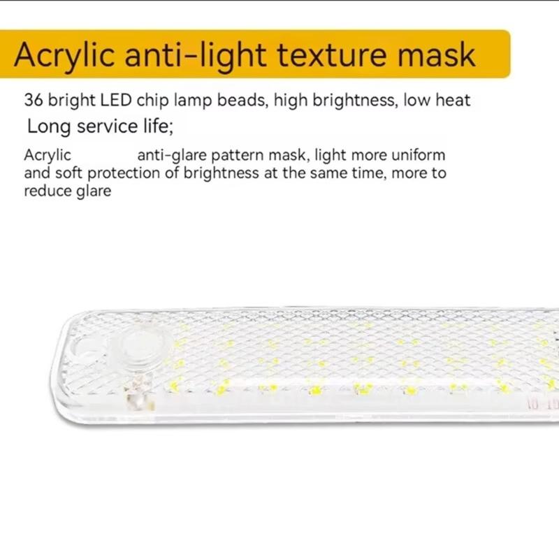 LED Ceiling Lights Providing High Brightness 36 LEDs with Low Heat Long Life Designs for Night Reading in RVs Motorhomes