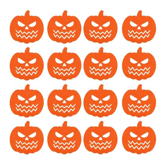 12Pcs Halloween Bat Spoon Fork Holder Spooky Pumpkin Skeleton Ghost Spider Black Cat Cutlery Felt Cover Holiday Party Dining Table Decoration