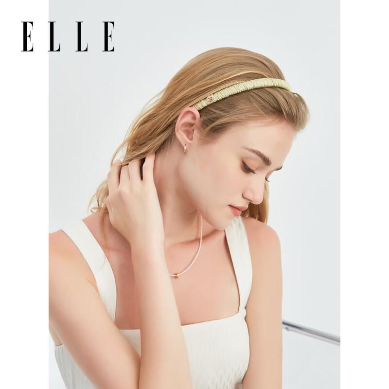 ELLE 100% Mulberry Silk Elegant Hair Headband for Women