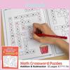 Math Addition Subtraction And 32page Learning Book Within 20 Grid Fillinthegap Game Mathematics Workbook For Daily Practice