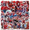 50PCS Spider-Man Stickers Superhero Anime Boy Marvel Classic Movie Graffiti Decals