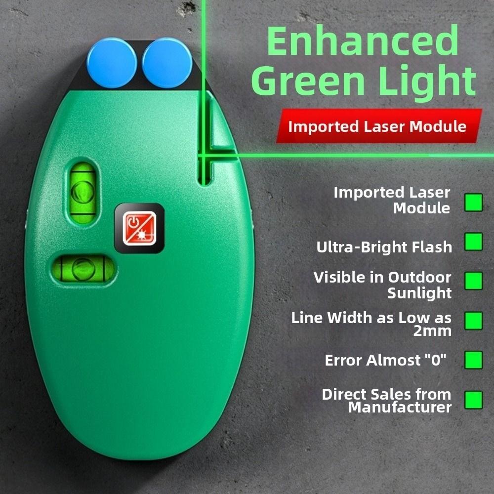 90 Degree Infrared Line Level High Precision Right Angle Level Laser Level  Wall Applications