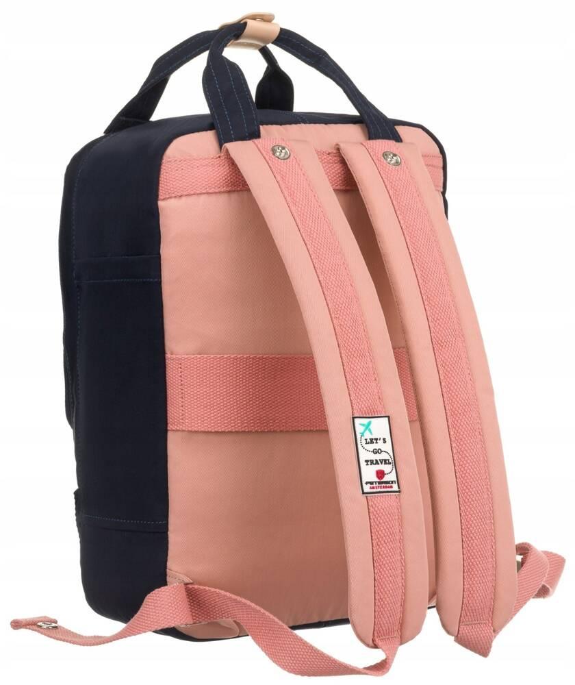 Urban, spacious polyester backpack - Peterson