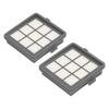 2pcs High Efficiency Particulate Air Filter Replacement Set Dustproof Vacuum Scrubber Filter for