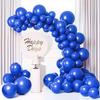 110pcs Birthday Party Decor Balloons Garland Royal Blue Ballon Arch Kit Gender Reveal Baby Shower Bride Shower Decoration Globos