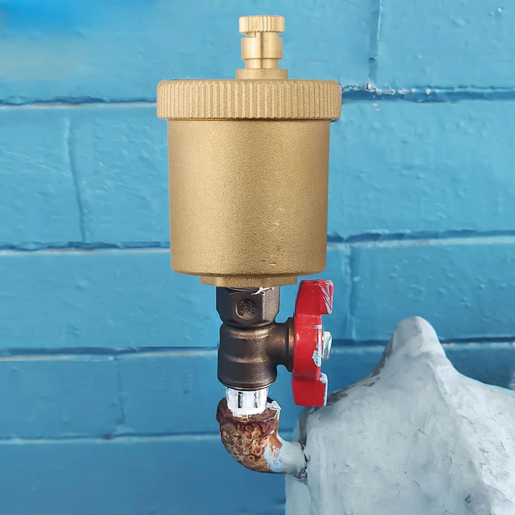 80*50*50 Mm Air Bleed Valve Automatic Air Vent Valve Filling Valve Hot Water Radiator Valve Versatile Compatibility