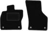 Černé přední rohože pro: Seat Leon III hatchback, kombi, varianta (2012–2020)