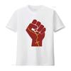 Liberation Theology Raised Fist Radical Christianity Christian Protest Social Justice Leftism Socialism T Shirt vintage Washed