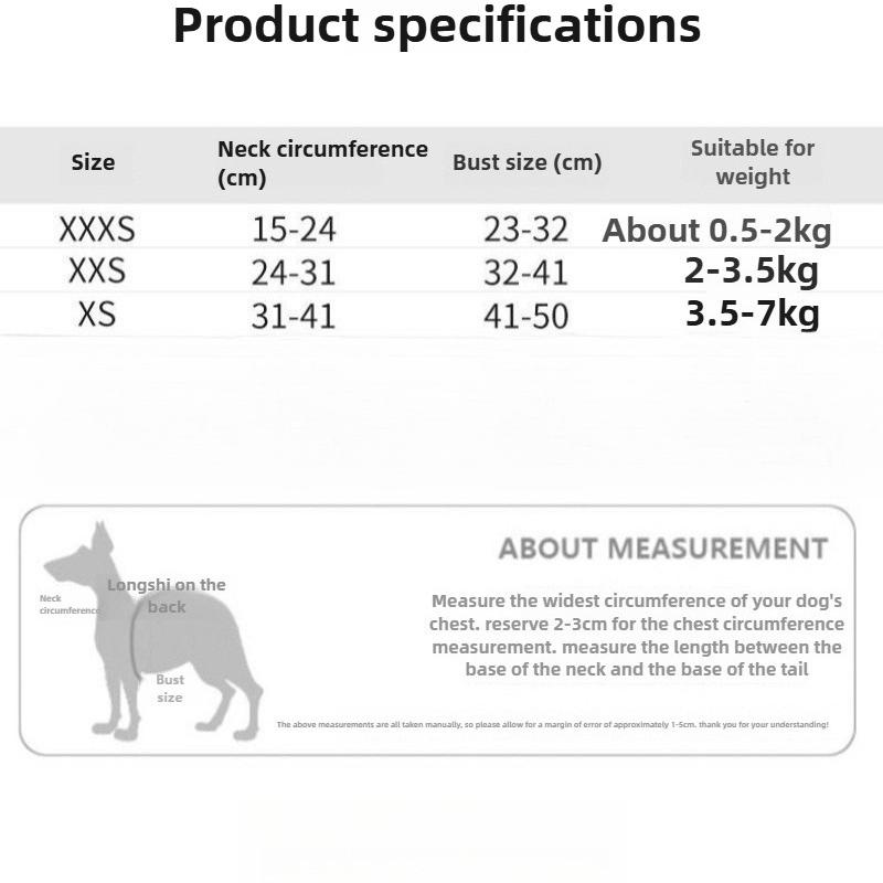 Verstellbares Haustiergeschirr für kleine und mittelgroße Hunde, Outdoor-Geschirr für Katzen und Hunde, Weste, Brustseil-Set, Reflektierend, Atmungsaktiv