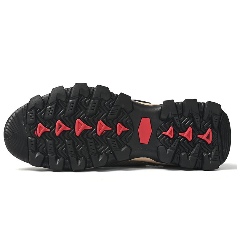 Neue Herren Atmungsaktive Mesh Outdoor Freizeitschuhe für Herren Sommer Wanderschuhe Sneaker Sportliche Walking Schuhe Große Größe