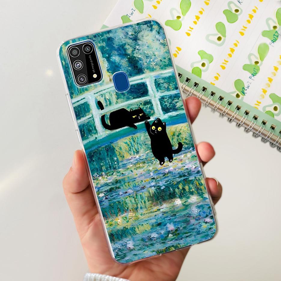 For Samsung Galaxy M31 Case SM-M315F Colorful Painted Cover Soft Slim Phone Case For Samsung M31 Prime M 31 s Galaxy M31s Fundas