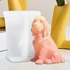 Cute Animal Candle Molds Three-Dimensional Silicone Casting Molds Epoxy Resin Moulds Reusable Plaster Moulds for Wedding Home