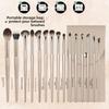 15-Piece Makeup Brush Set Loose Powder Brush Full Set Eyeshadow Brush Blush Beauty Tools Eyebrow Brush Blade Brush