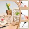 Wood Burning Kit,26 Letters Copper Mold DIY Wood BurningTool,Complete Leather Burning & Wood Carving Set with Adjustable Temperature Soldering Iron