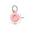 Silicone World AirTags Silicone Case Portable Anti-lost Protective Sleeve For Apple Airtag Hangable Keychain Locator Tracker