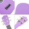 Barevná 21palcová ukulele Čtyřstrunná dřevěná ukulele pro začátečníky s jemným dotykem a odolným tělem Krásné melodie