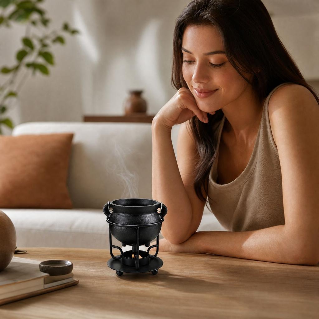 Halloween Melt Warmer Decorative Aromatherapy Burner for Scented Melts and Home Decor