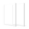 2-Pack Plexiglass Acrylic Sheets 24 x 48 In Plastic Sheets 1/8 In Thick