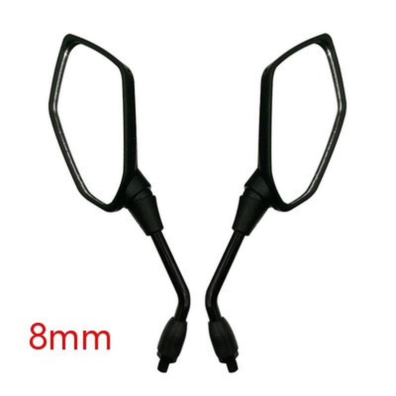 Motorcycle Mirror Scooter E-Bike Rearview Mirrors 360 Rotate Adjustable Cycling Bicycle Accessories Mirror Bicycle Rearview Mirror Bicycle Mirror