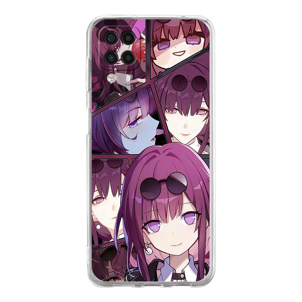 Case For Samsung A54 A52 A50 A70 A30 A40 A20S A20E A02S A12 A14 A22 A24 A42 A34 A32 5G A04s Cover Honkai Star Rail Gepard Bronya