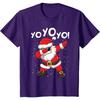 Dabbing Santa Claus Funny Xmas Dab Dance Boys Men Christmas T-Shirt