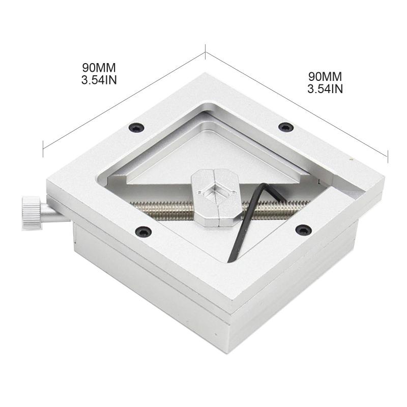 BGA Reballing Šablony Rework Stanice pro Pájení Čipů PCB Rework Oprava 90x90 Příslušenství Rework Stroje Nerezové